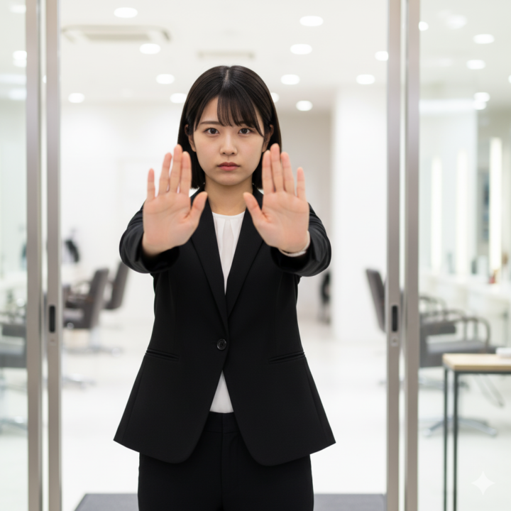 本町の美容室アボカドヘアーは、レプリコンワクチン接種された方の入店お断りにさせていただきます。の画像