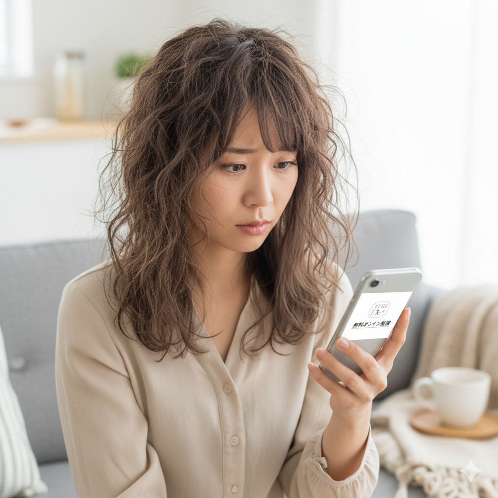 コスメ縮毛矯正への口コミ_30代女性会社員/初回は、他店での失敗縮毛矯正でご来店