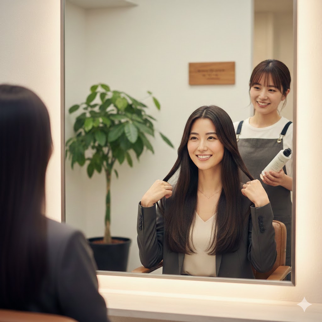 『もう浮気しない』と決めた。癖毛の悩みを断ち切る、リピート確定の美髪サロン。本町アボカドヘアー/口コミ_女性/30代